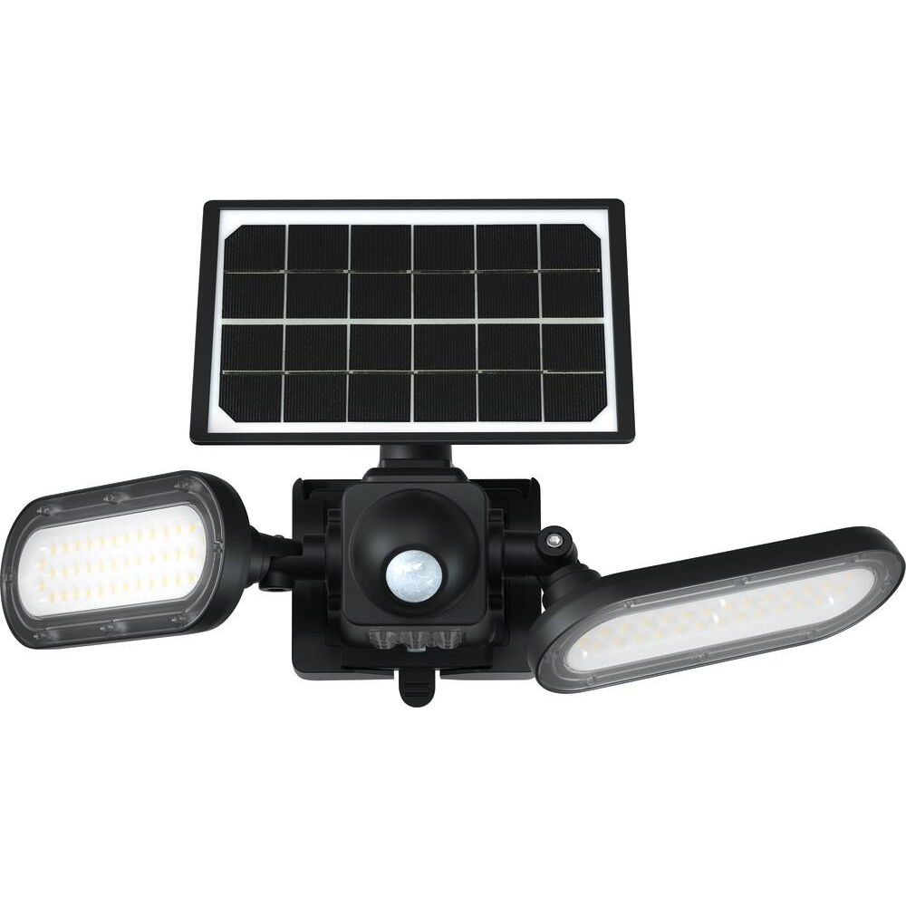 Projecteur LED solaire 1400 lumens 15W avec détecteur - Satellite DRAKKAR - 82463