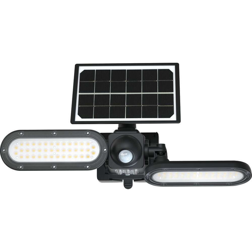Projecteur LED solaire 1400 lumens 15W avec détecteur - Satellite DRAKKAR - 82463