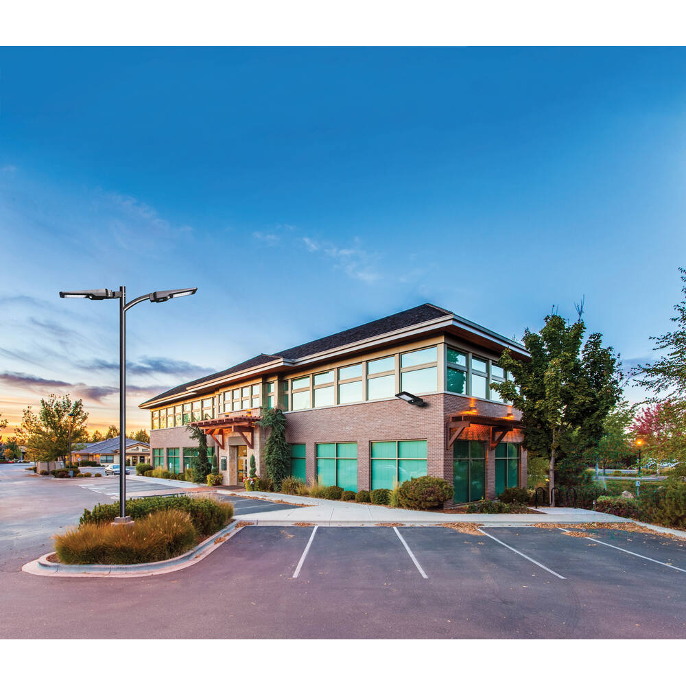 Lampadaire solaire LED 3000 lumens 25W avec détecteur DRAKKAR - 82471