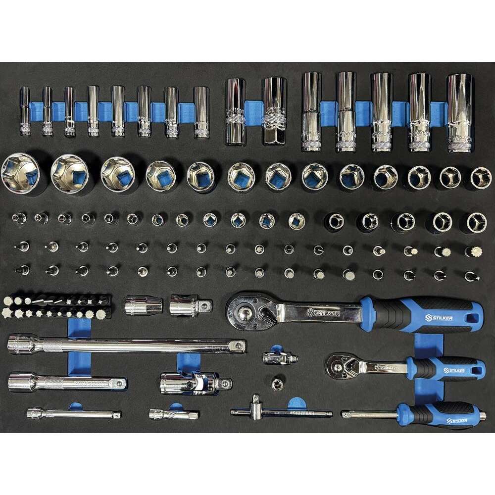 MODULE MOUSSE 527X387MM DOUILLES/CLIQUETS 1/2