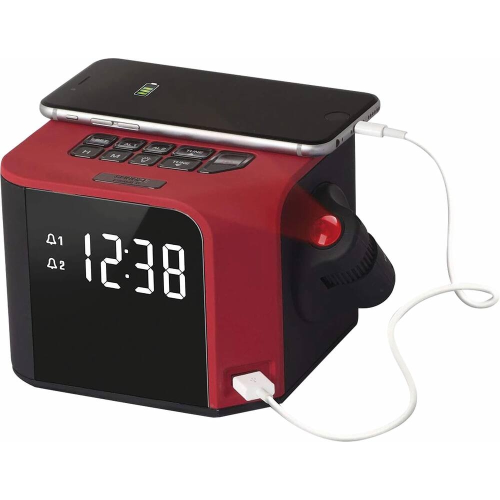 Radio réveil Luna rouge SCHNEIDER SCHNEIDER BOUTIQUE - 84756