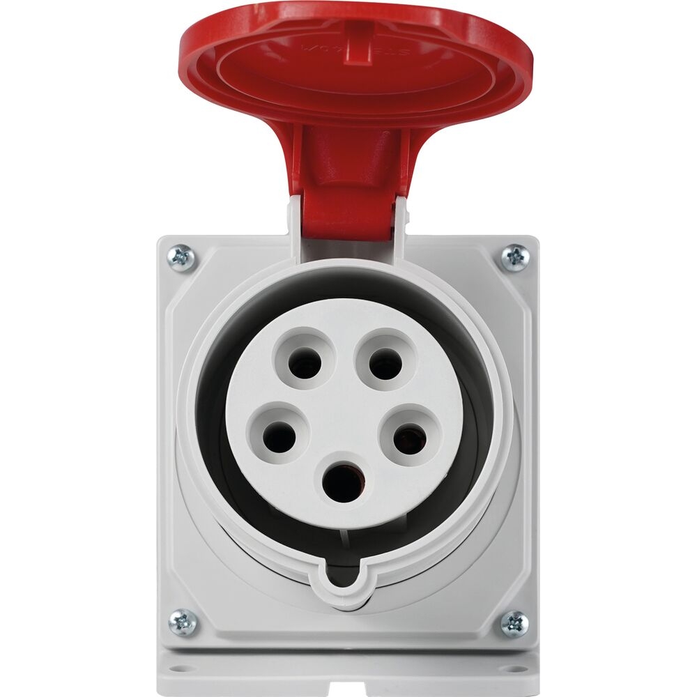 Prise socle femelle 5 broches 3P+N+T 400V 32A FANTON - 87512