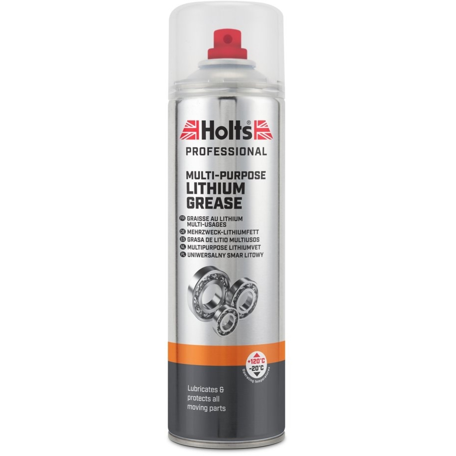 Graisse au lithium multi-usages (huile solide) - aérosol de 500ml HOLTS - HO001848