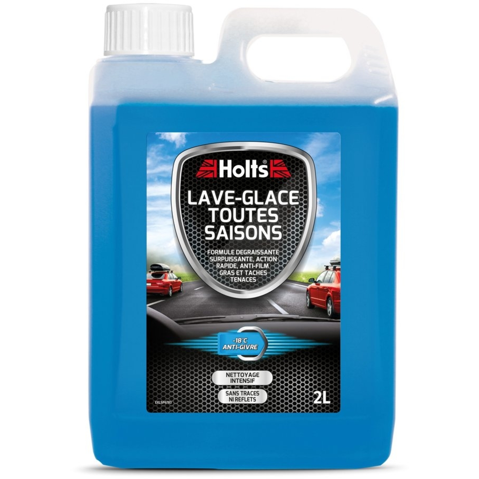 Lave-glace toutes saisons -18°C - bidon de 2L HOLTS - HO005594