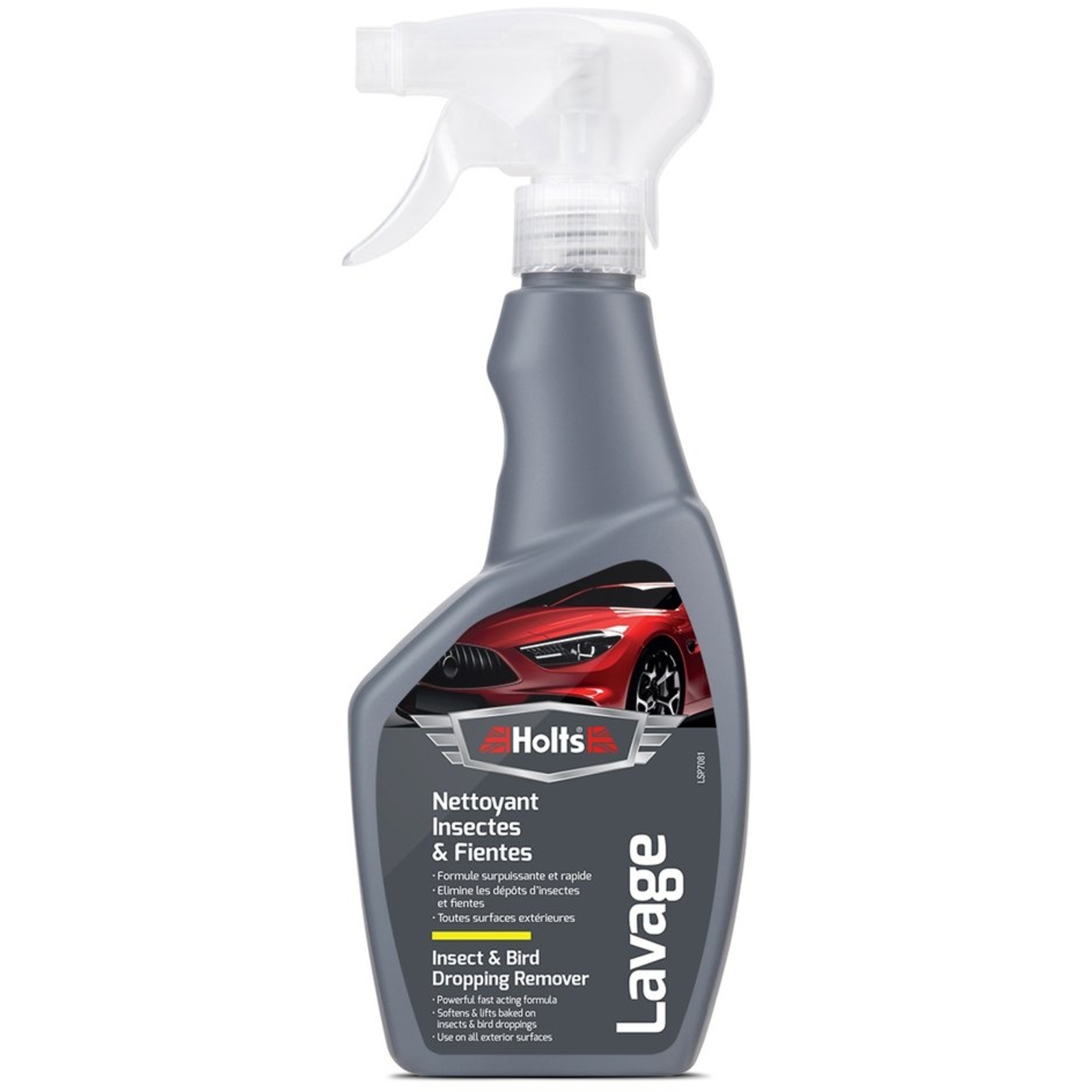 Nettoyant insectes et fientes - pulvérisateur de 500ml HOLTS - HO008120