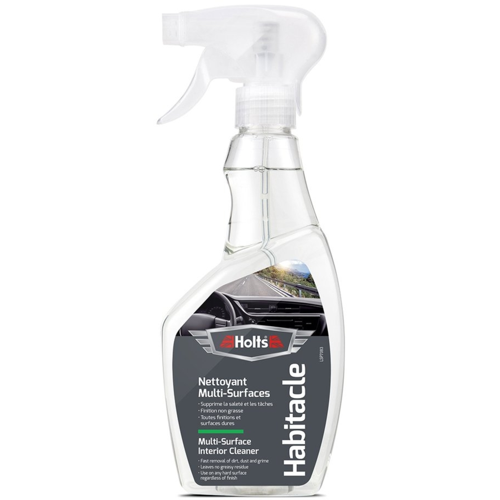 Nettoyant interieur multi surfaces - pulvérisateur de 500ml HOLTS - HO008281