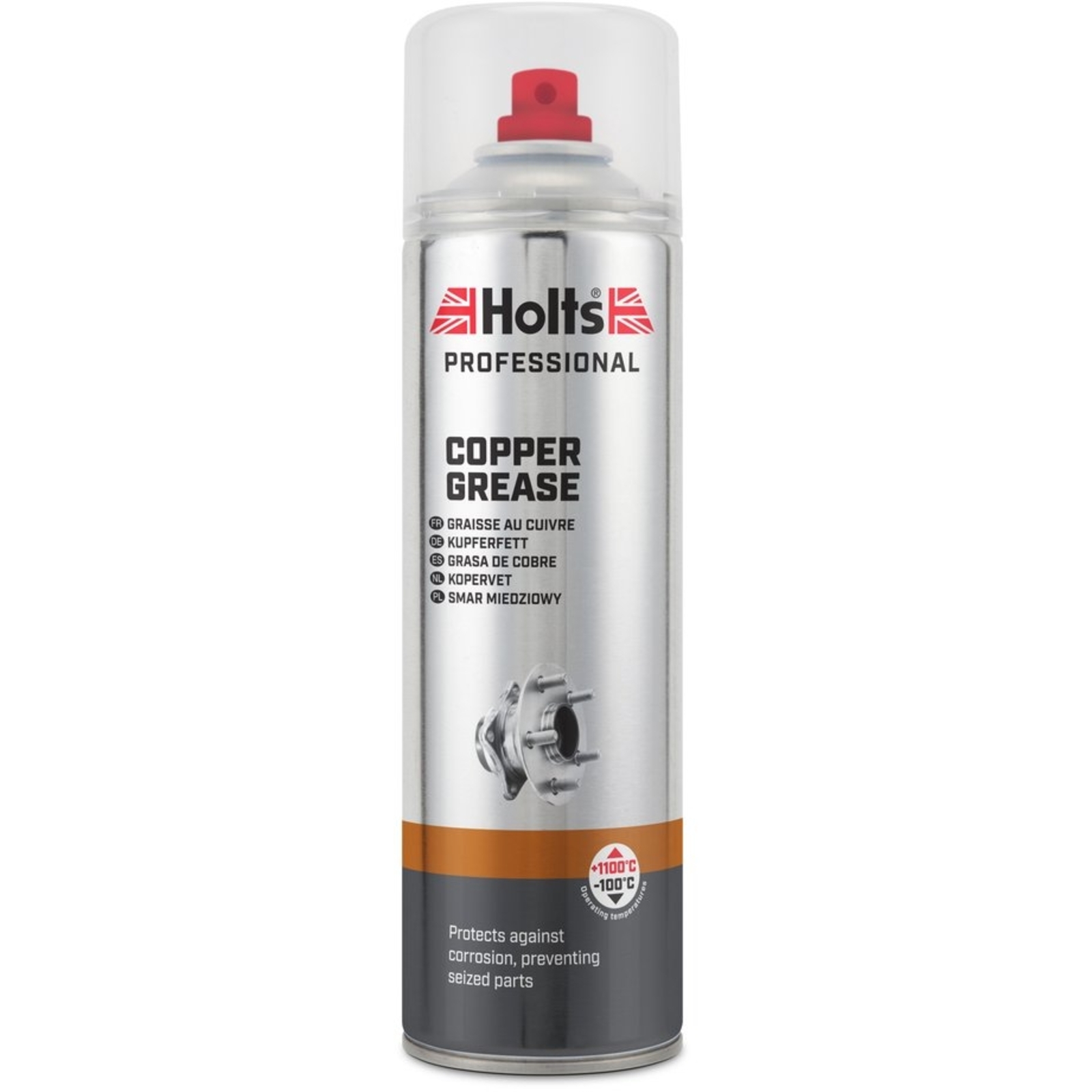 Graisse au cuivre - aérosol de 500ml HOLTS - HO011786