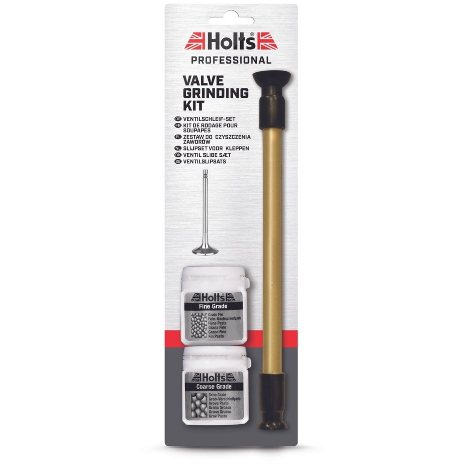 Kit de rodage pour soupape - rodoir + pâte à roder HOLTS - HO344839