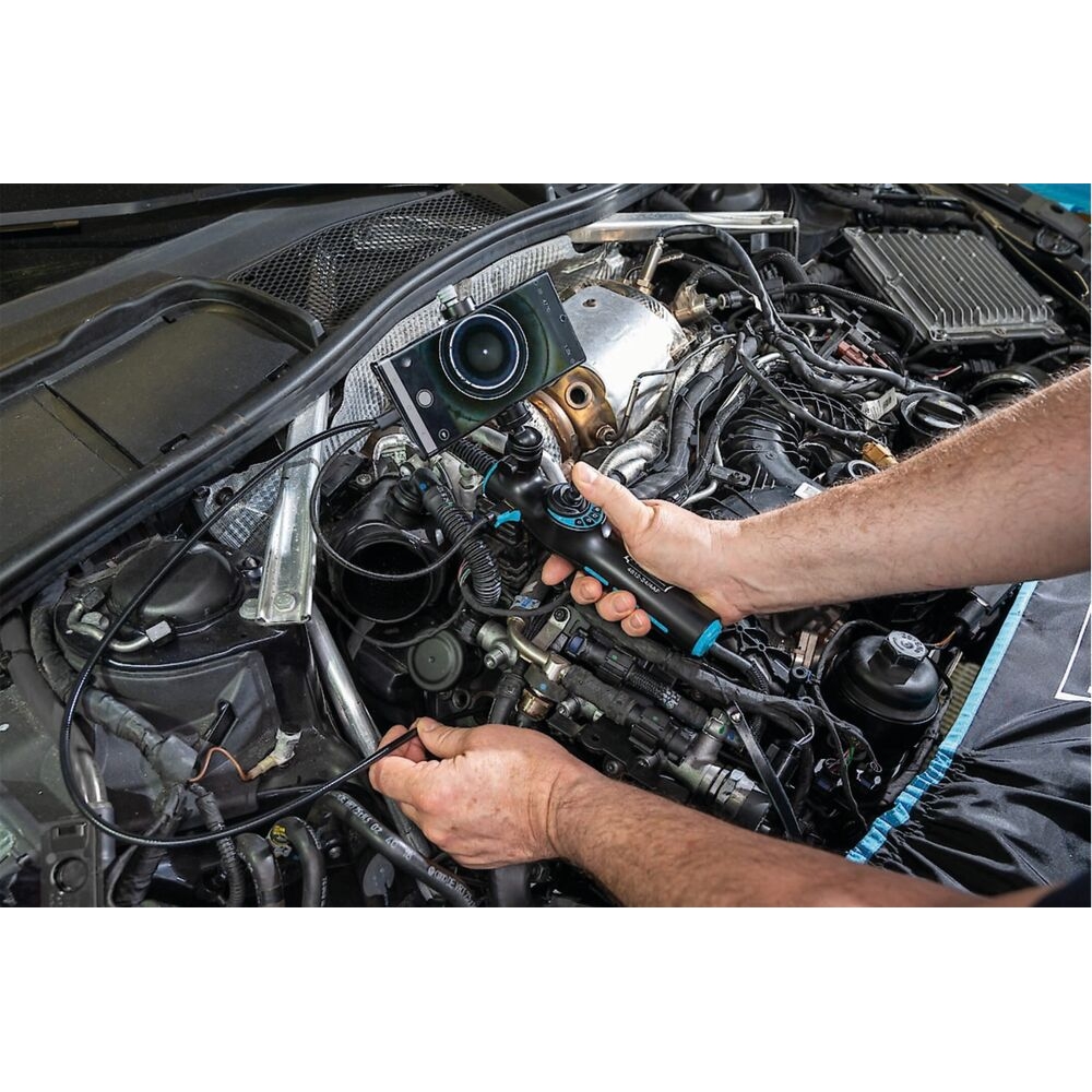 Jeu de vidéo-endoscope HD avec sonde articulée de 360° - mallette de 4pcs HAZET - HZ264568