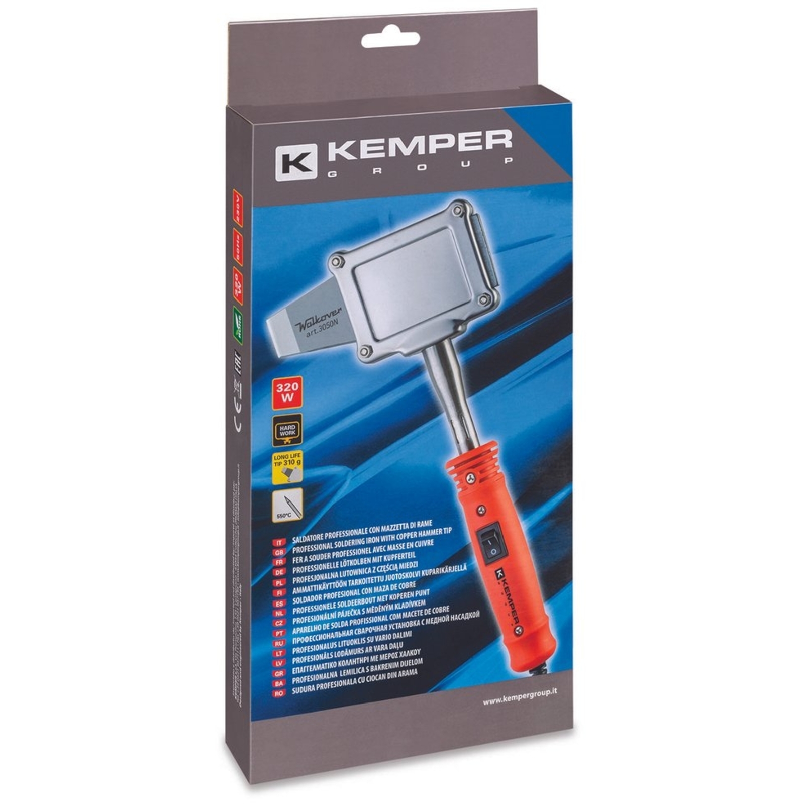 Soudeuse électrique pointe cuivre 210g 180W KEMPER - KE012250