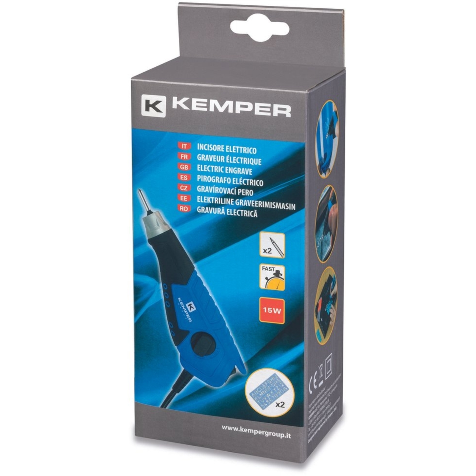 Graveur électrique 13W 7200 tr/min KEMPER - KE133269