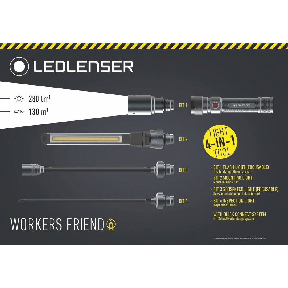 Lampe de poche Workers Friend LEDLENSER - LL502136
