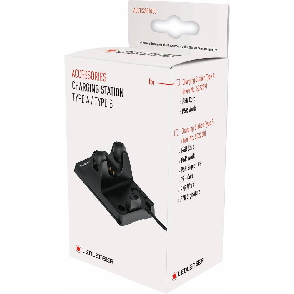 Station de charge LEDLENSER type B pour P6R/PP7R LEDLENSER - LL502260