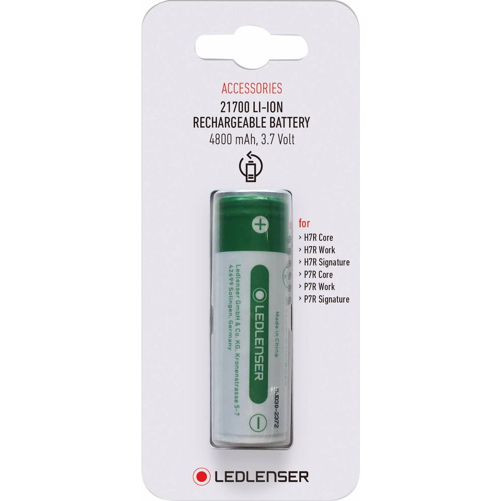 Batterie rechargeable 4,7V pour lampe torche LEDLENSER 4800mAh LEDLENSER - LL502262