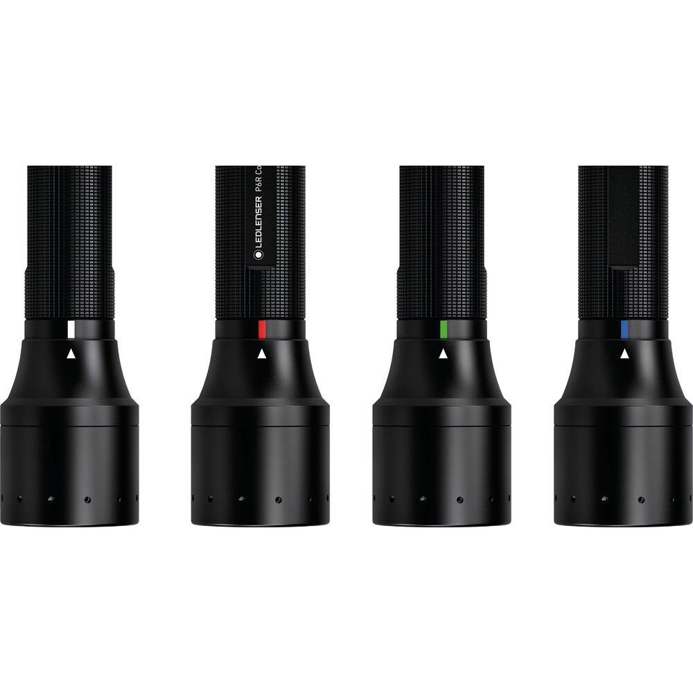 Lampe torche led P6R CORE QC 270 lumens rechargeable - multicolore LEDLENSER - LL502517