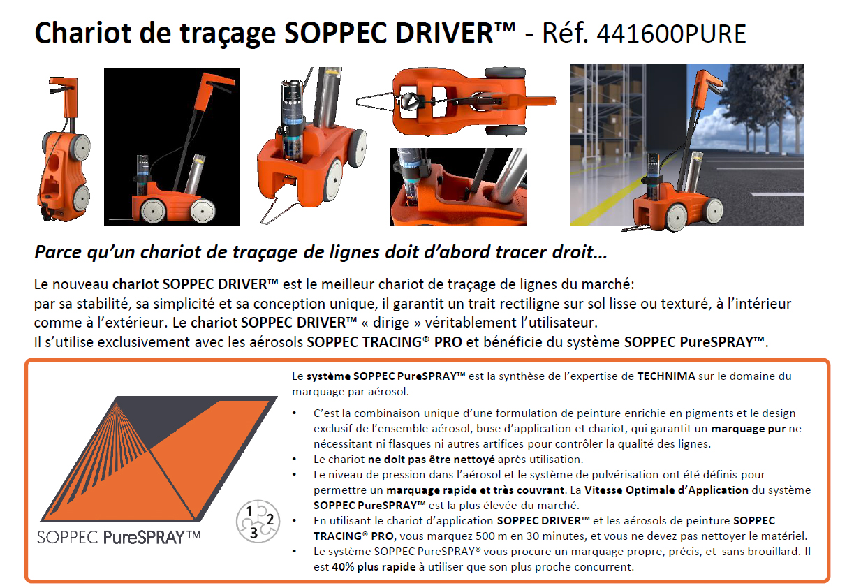 CHARIOT DRIVER SOPPEC - 441600PURE