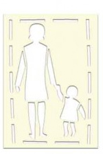 POCHOIR SOPPEC SORTIE D'ÉCOLE EN PVC 1MM D'ÉPAISSEUR RÉUTILISABLE -451728