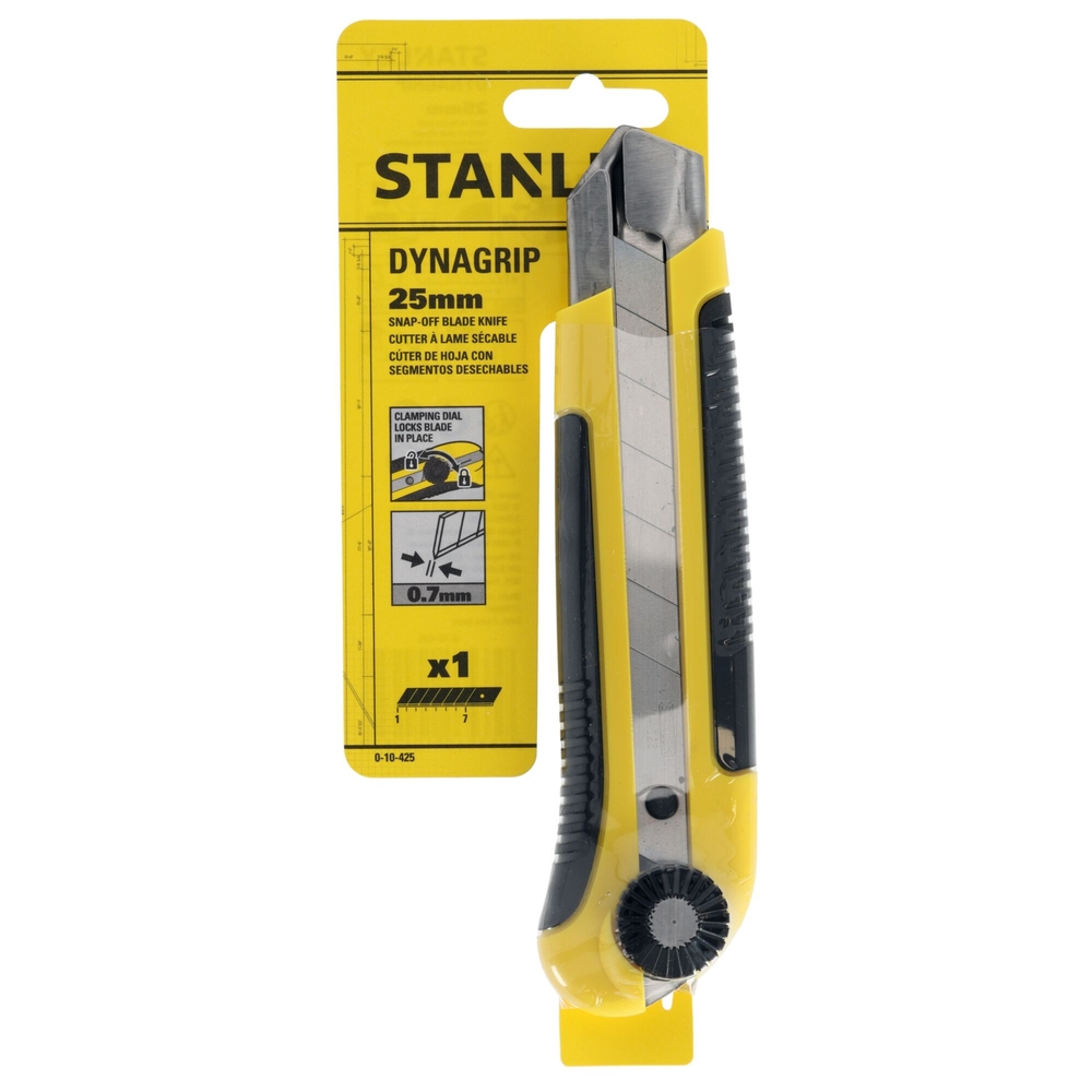 Cutter 25 mm bi-matière - 0-10-425 - STANLEY