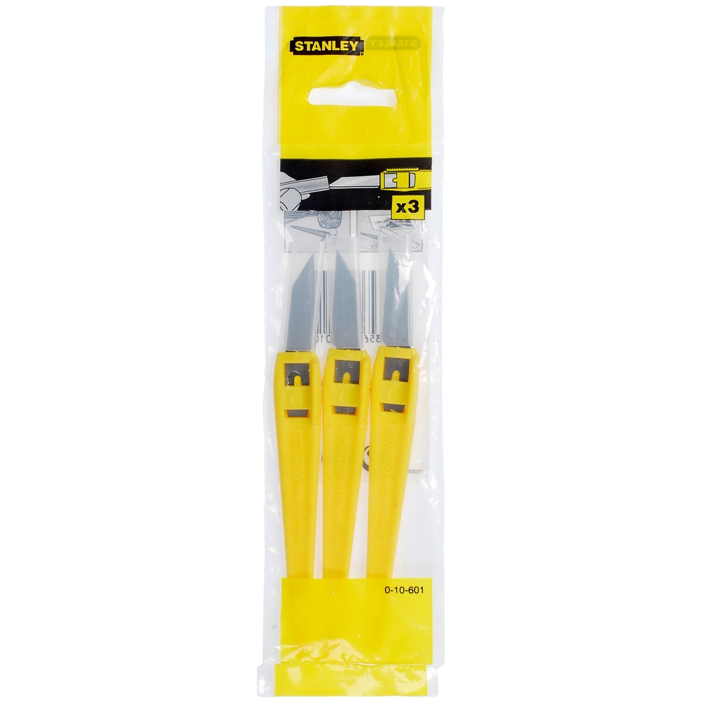 Scalpel coupe-tout - 3 pièces - 0-10-601 - STANLEY