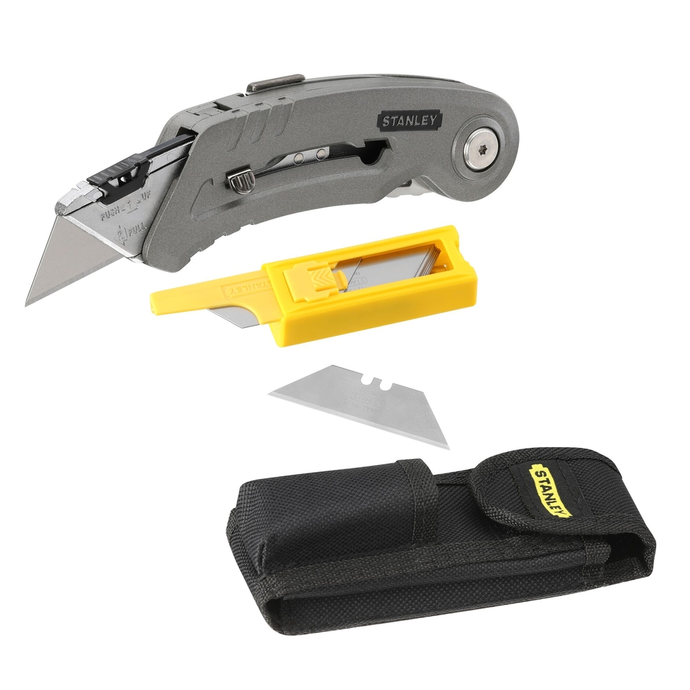 Couteau de poche multi-lames Quickslide sport - 0-10-813 - STANLEY