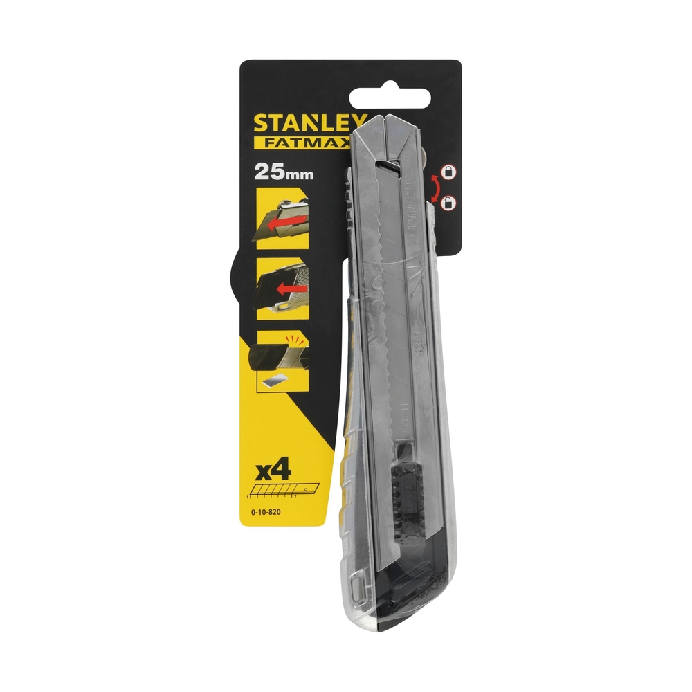 Cutter 25 mm à cartouche - Fatmax Pro - 0-10-820 - STANLEY FATMAX