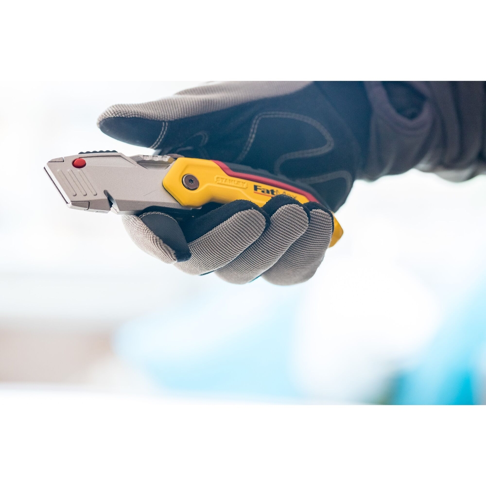 Couteau à lame rétractable pliable - Fatmax - 0-10-825 - STANLEY FATMAX