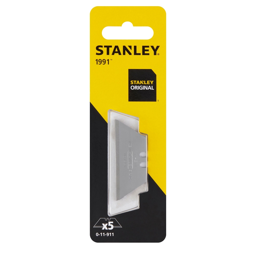 Lames de couteau 1991 sans trou - 5 lames - 0-11-911 - STANLEY