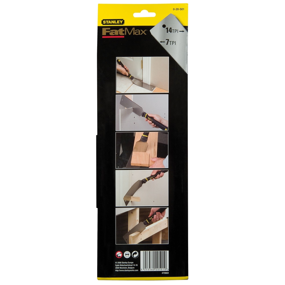 Scie japonaise fine/grosse 600 mm - Fatmax - 0-20-501 - STANLEY