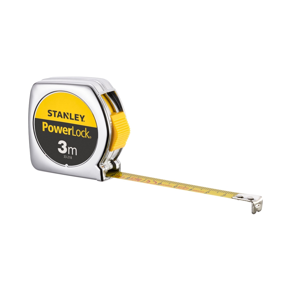 Mesure 3 m x 12,7 mm Powerlock Classic métal - 0-33-218 - STANLEY