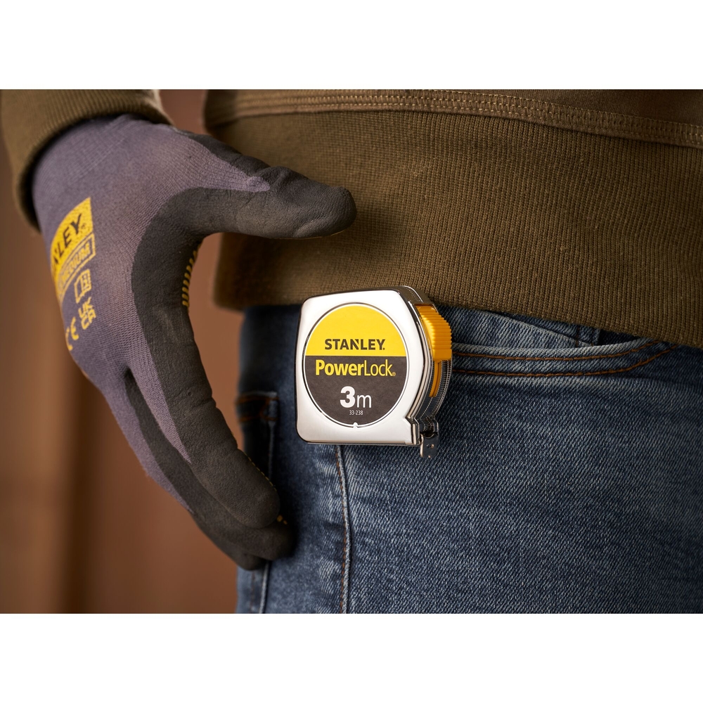 Mesure 3 m x 12,7 mm Powerlock Classic ABS - 0-33-238 - STANLEY