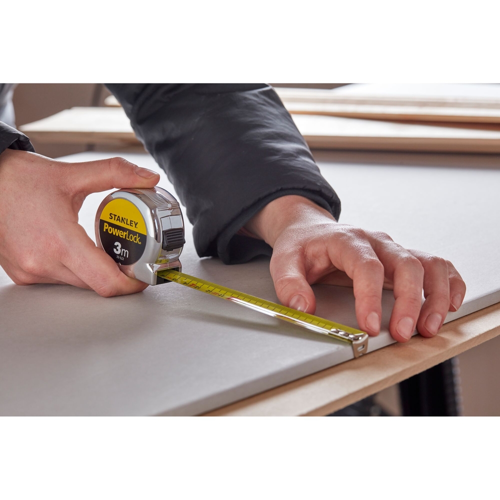 Mesure 3 m x 19 mm Powerlock - 0-33-522 - STANLEY