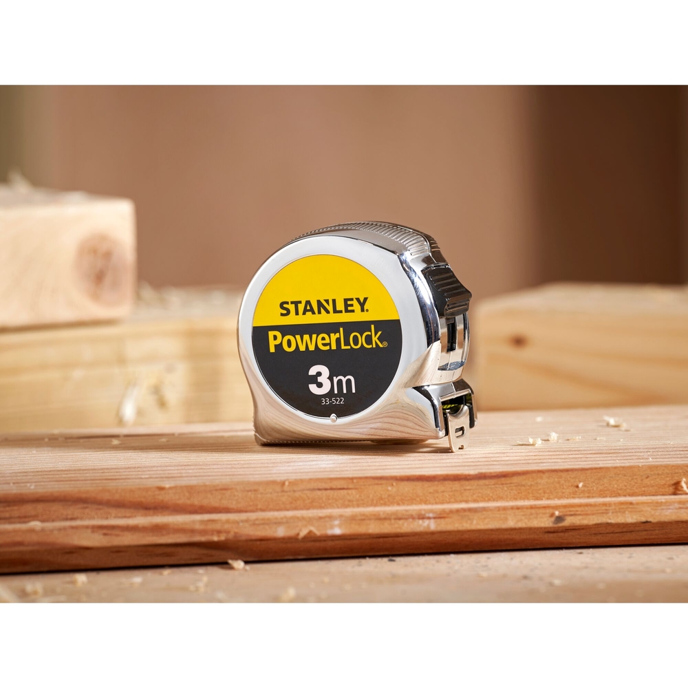 Mesure 3 m x 19 mm Powerlock - 0-33-522 - STANLEY