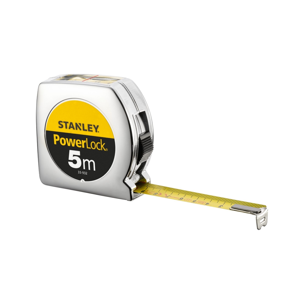 Mesure 5 m x 19 mm Powerlock lecture directe - 0-33-932 - STANLEY