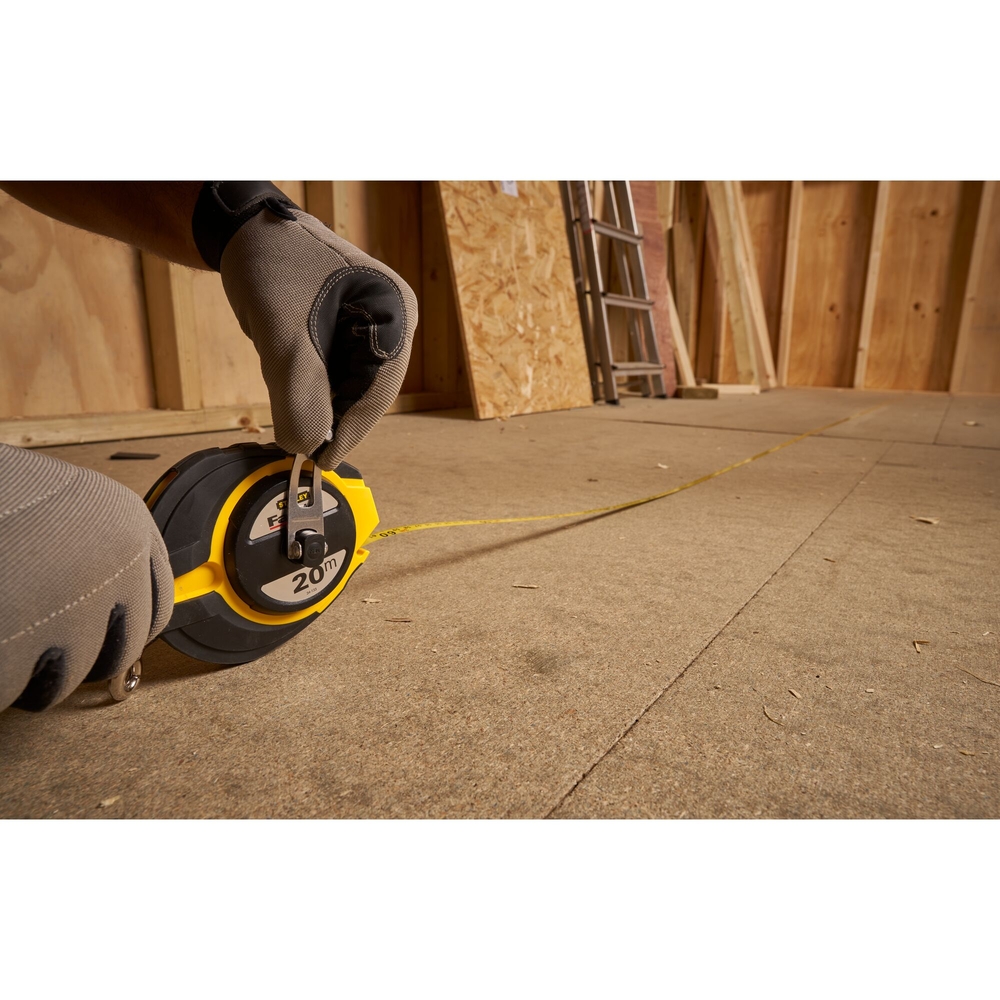 Mesure longue 20 x 10 mm ruban acier inoxydable - Fatmax - 0-34-133 - STANLEY FATMAX