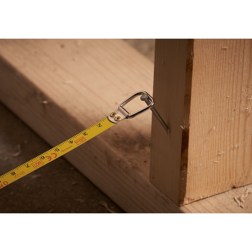Mesure longue 20 x 10 mm ruban acier inoxydable - Fatmax - 0-34-133 - STANLEY FATMAX