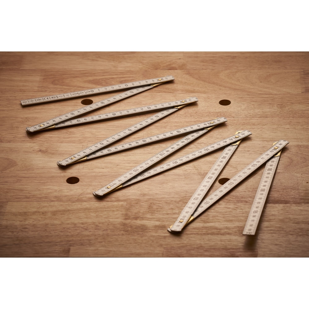 Mesure pliante 2 m x 15 mm Gravemat duralumin - 0-35-305 - STANLEY