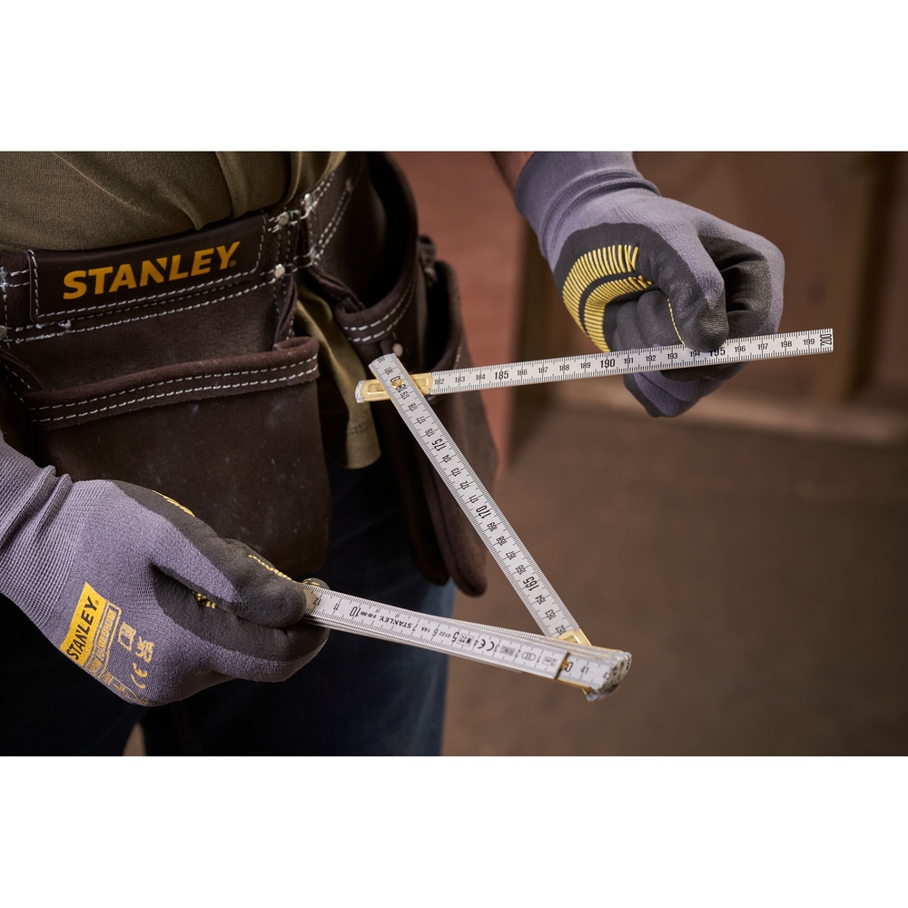 Mesure pliante 2 m x 15 mm Gravemat duralumin - 0-35-305 - STANLEY