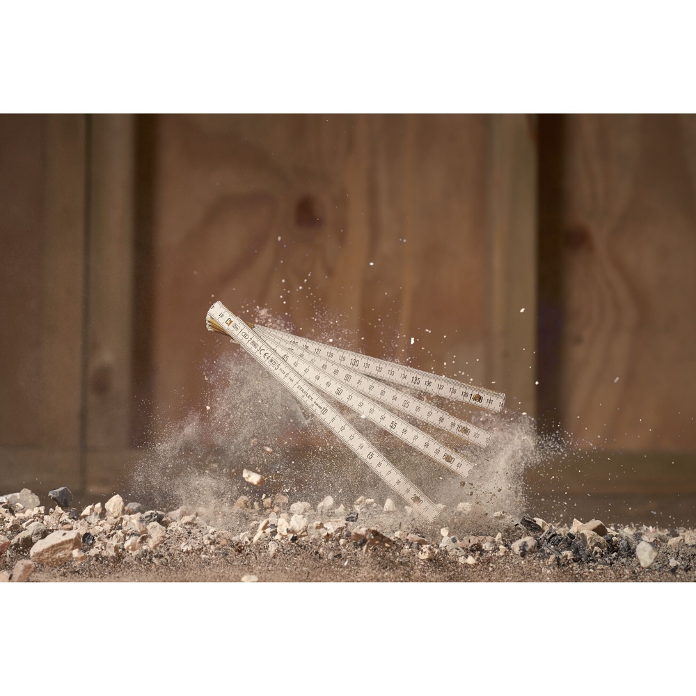 Mesure pliante 2 m x 15 mm Gravemat duralumin - 0-35-305 - STANLEY