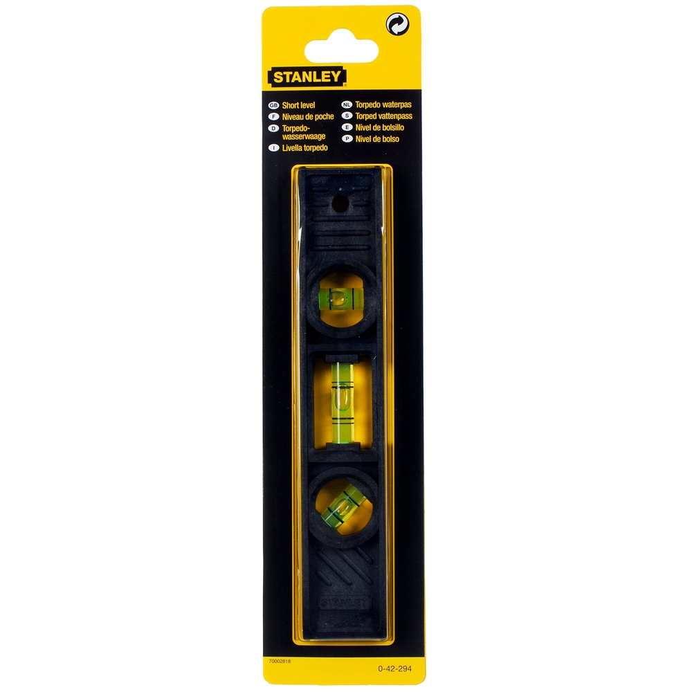 Niveau Torpedo ABS 20 cm - 0-42-294 - STANLEY