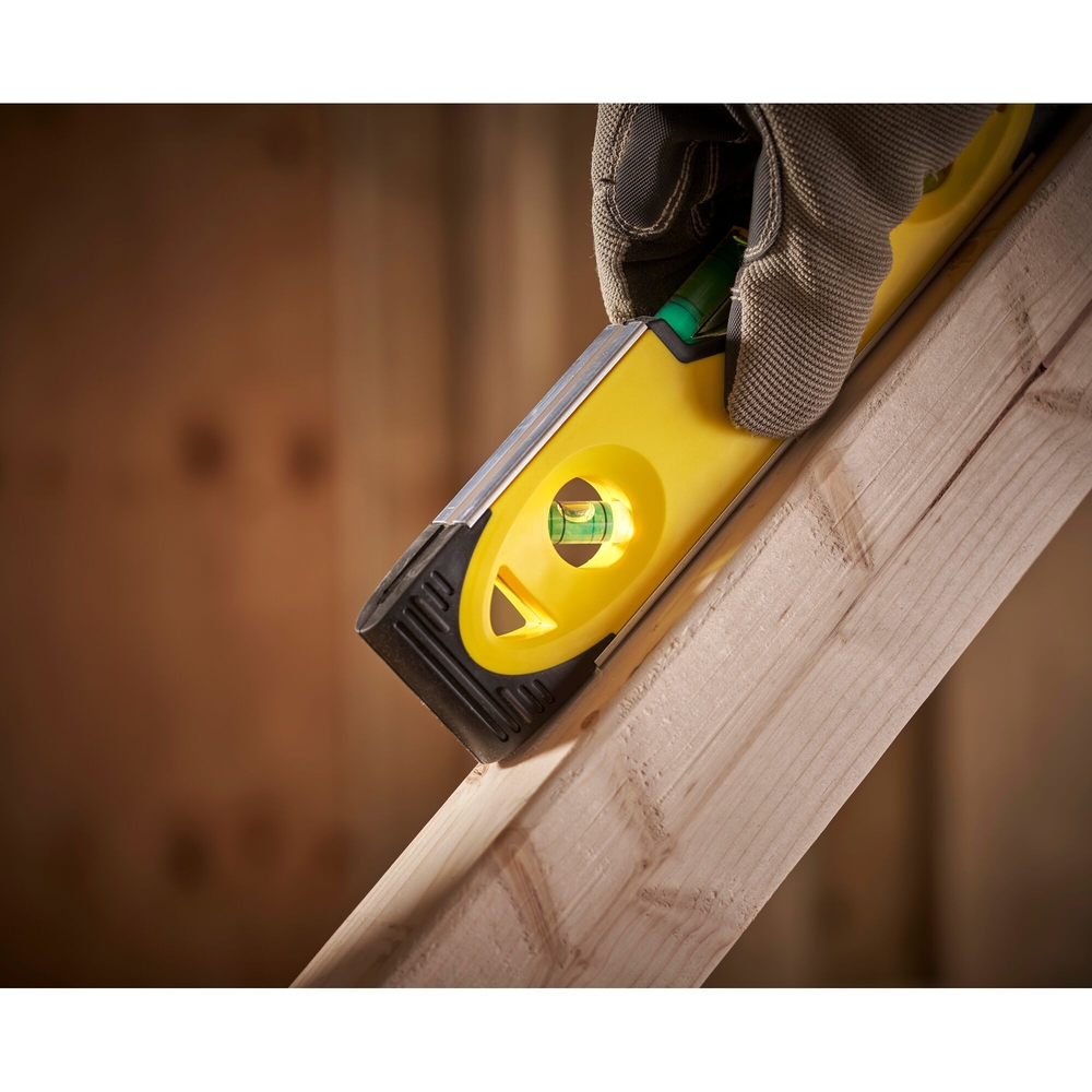 Niveau Torpedo bi-matière magnétique 25 cm  - 0-43-511 - STANLEY