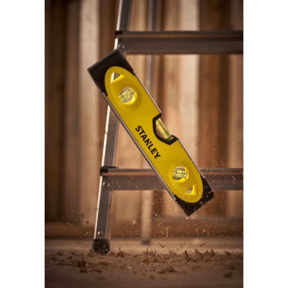 Niveau Torpedo bi-matière magnétique 25 cm  - 0-43-511 - STANLEY