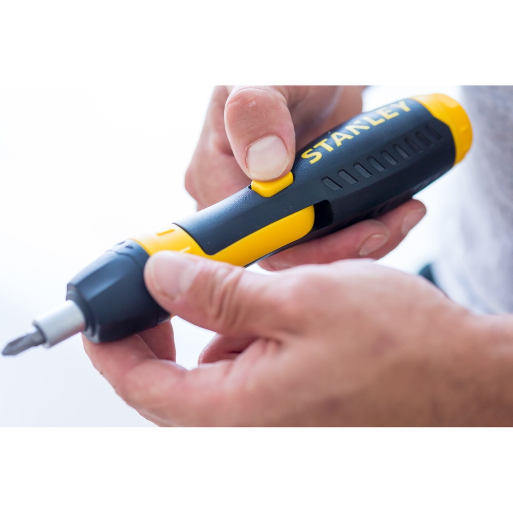 Tournevis porte-embouts à cliquet poignée revolver - coffret 40 pièces - 0-63-038 - STANLEY