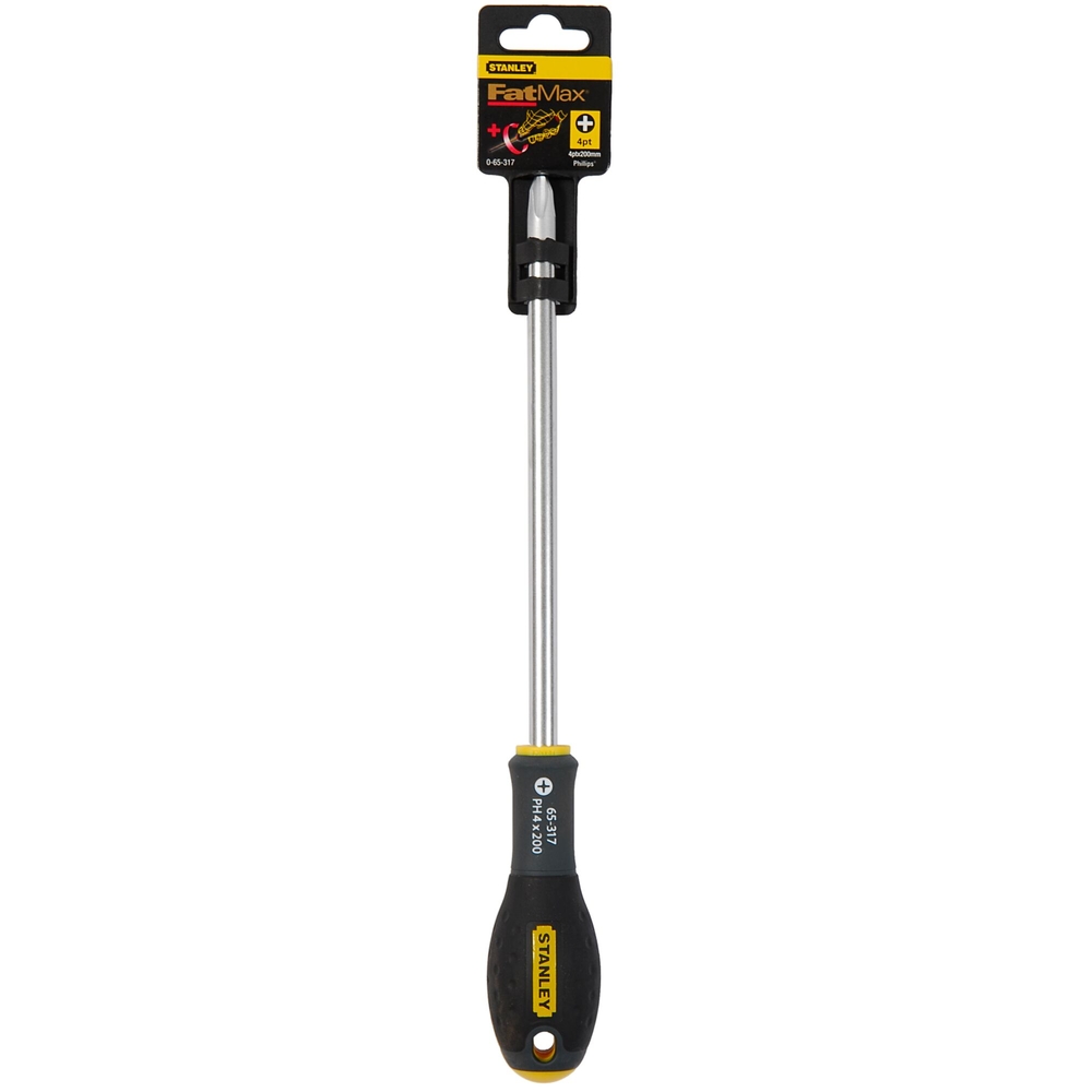 Tournevis Phillips PH4 x 200 mm - Fatmax - 0-65-317 - STANLEY FATMAX