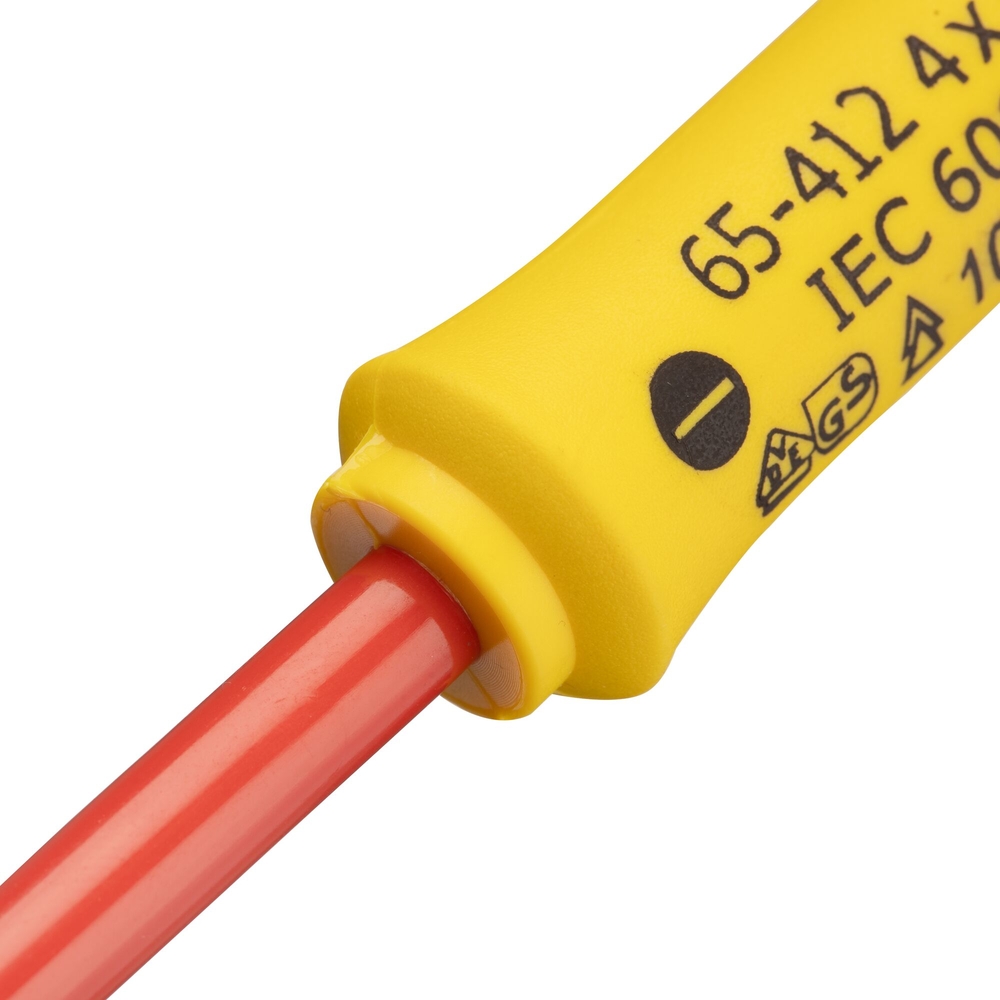 Tournevis d'électricien isolé 1000 V 4 x 100 mm - Fatmax  - 0-65-412 - STANLEY FATMAX