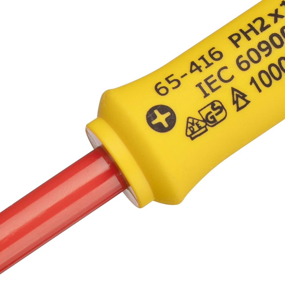 Tournevis Phillips isolé 1000 V PH2 x 125 mm - Fatmax - 0-65-416 - STANLEY FATMAX