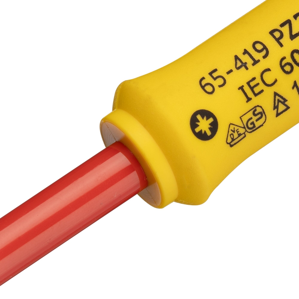 Tournevis Pozidriv isolé 1000 V PZ2 x 125 mm - Fatmax - 0-65-419 - STANLEY FATMAX