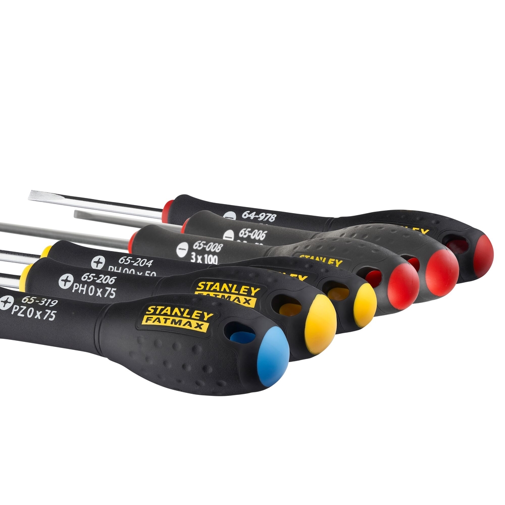 Tournevis de précision - jeu de 6 pièces - Fatmax - 0-65-492 - STANLEY FATMAX