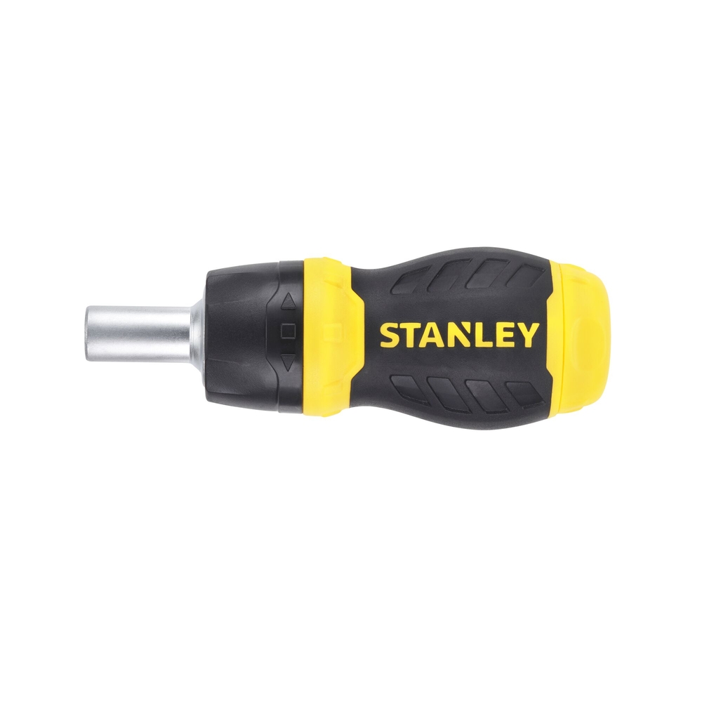 Tournevis porte-embouts boule à cliquet bi-matière + 6 embouts - 0-66-358 - STANLEY