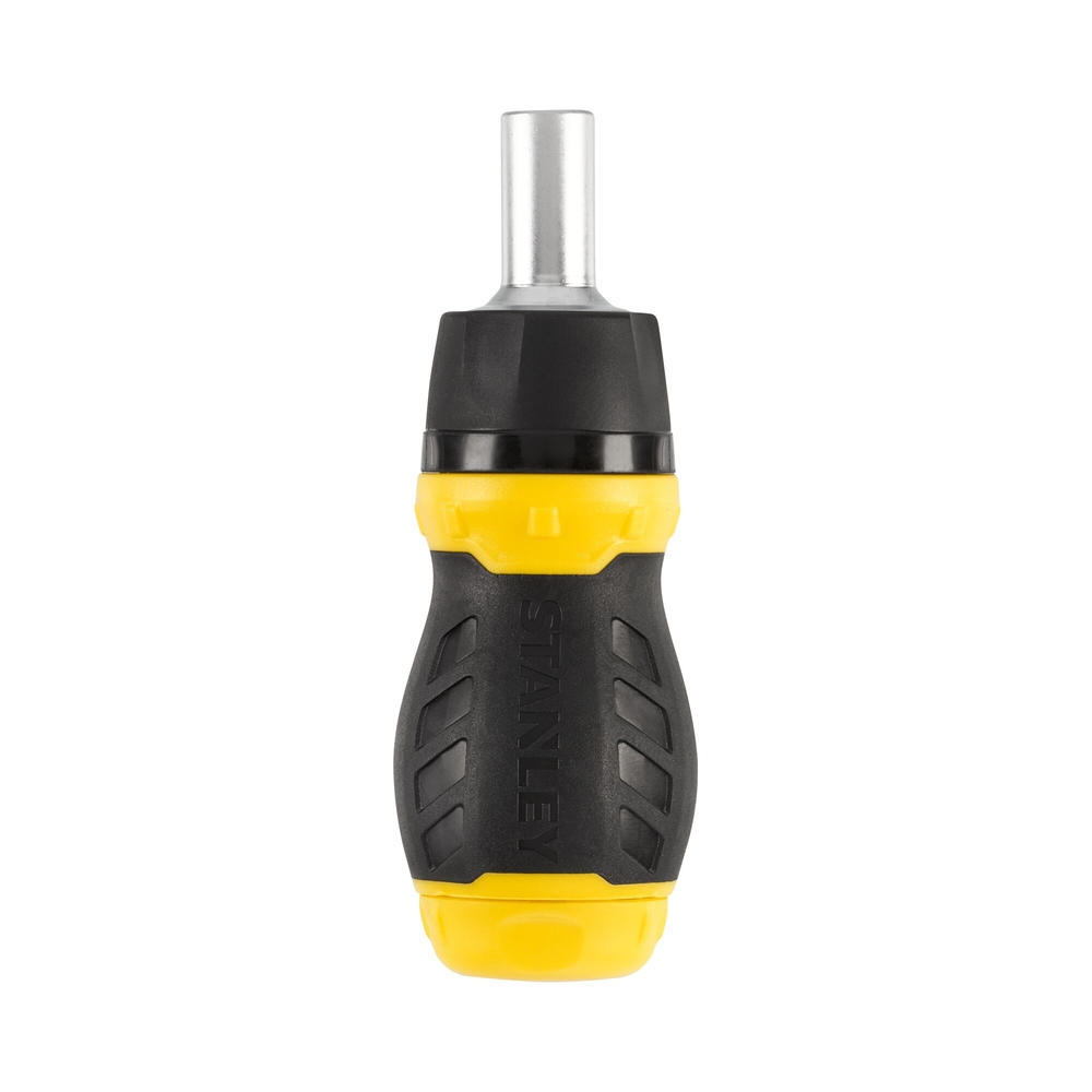 Tournevis porte-embouts boule à cliquet bi-matière + 6 embouts - 0-66-358 - STANLEY