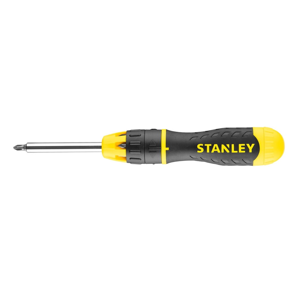 Tournevis porte-embouts à cliquet + 10 embouts - 0-68-010 - STANLEY
